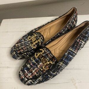 Chick Loafers with Textured Design 6.5